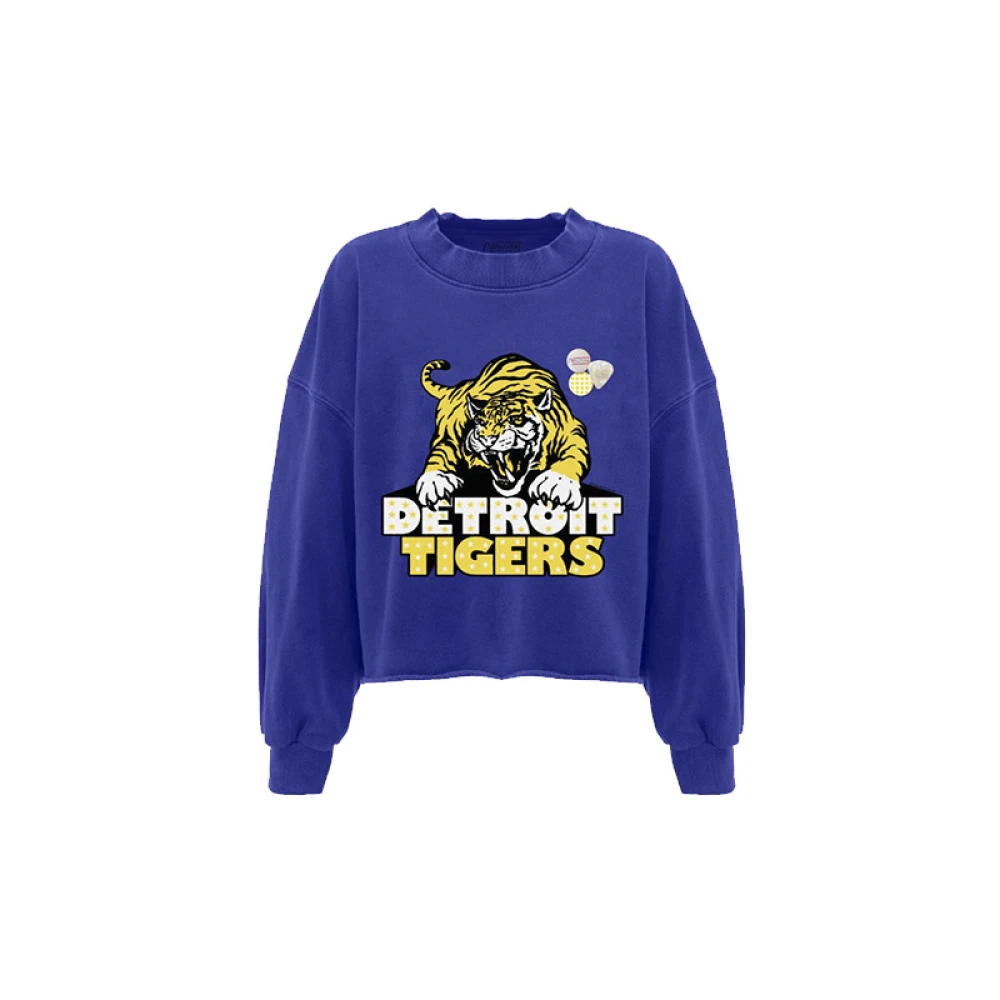 Newtone Sweatshirts Blue Dames