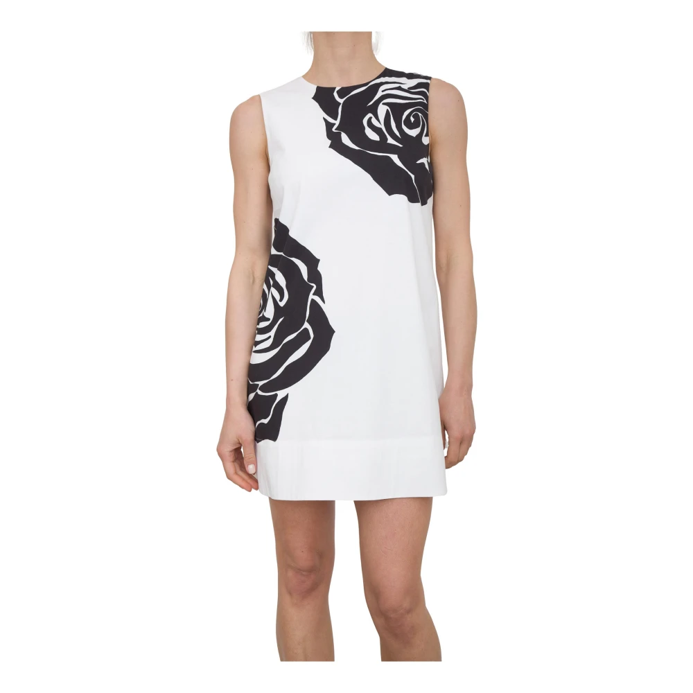 Blugirl Women's White Printed Fantasy Dress