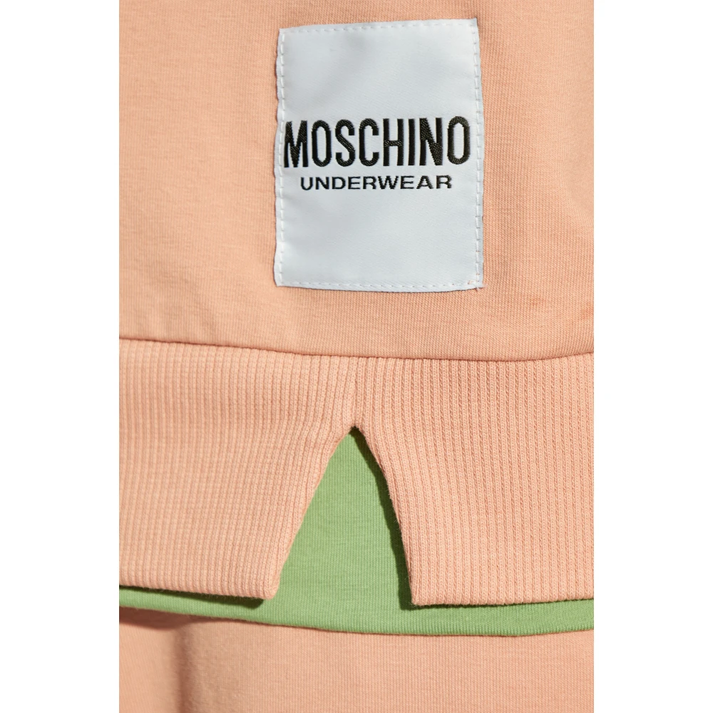 Moschino Sweatshirt uit de ondergoedlijn Pink Dames