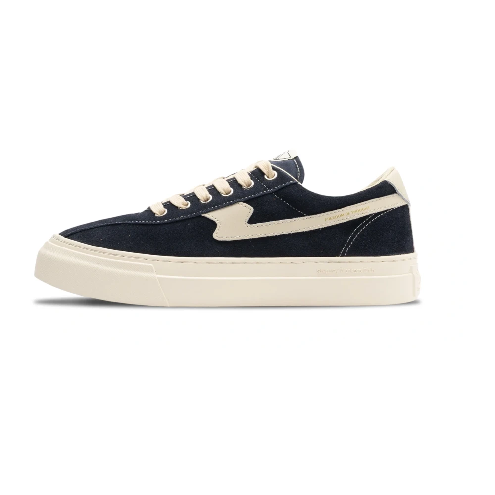 S.w.c. Stepney Workers Club Dellow S-Strike Suede Heren Schoenen Blauw