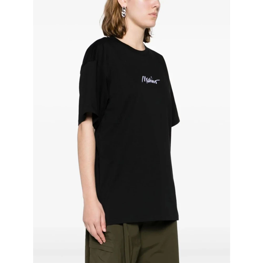 Moschino Casual Katoenen T-shirt Black Dames