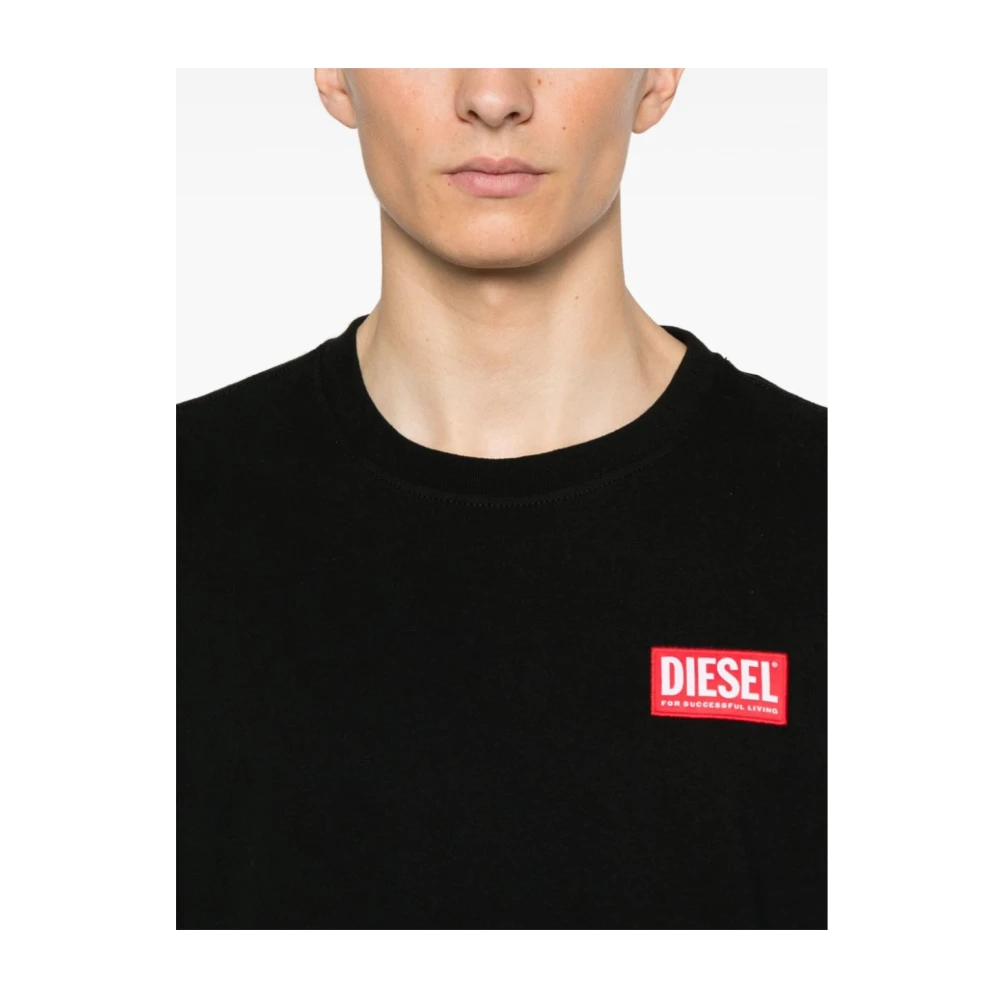 Diesel T-Boxt T-Shirts Black Heren