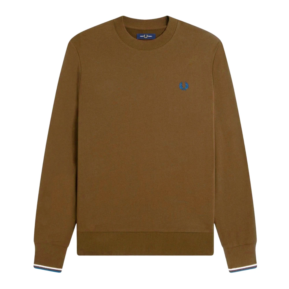 Fred Perry Men's Crew Neck Sweatshirt - X-Large - Brown - Image 3