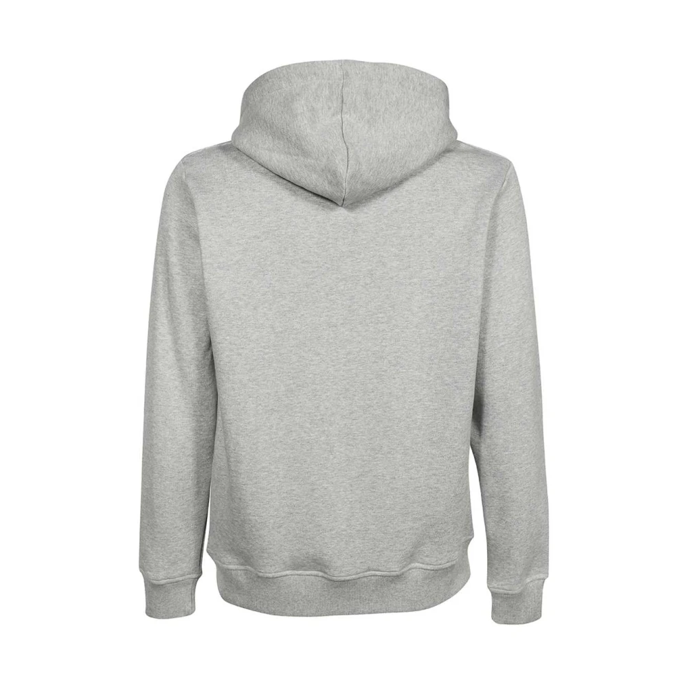 Les Deux Katoenen Hoodie Gray Heren