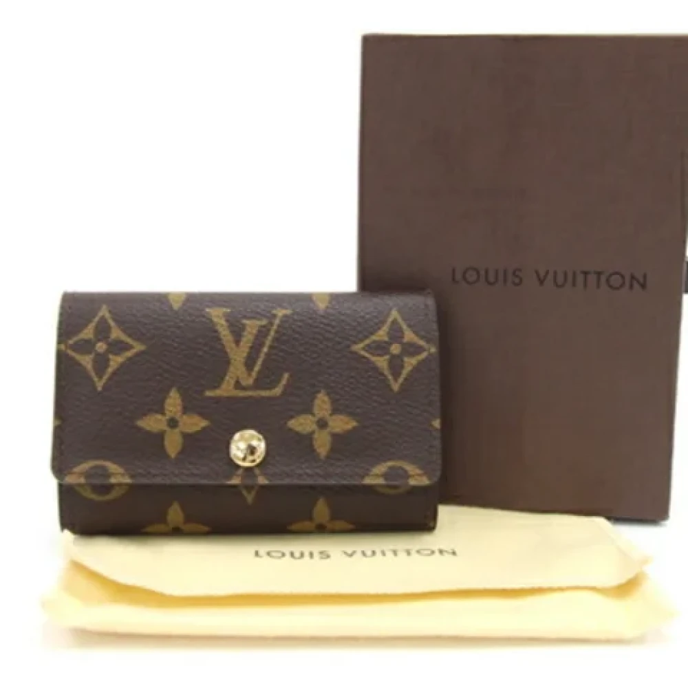 Louis Vuitton Vintage Pre-owned Canvas key-holders Brown Dames