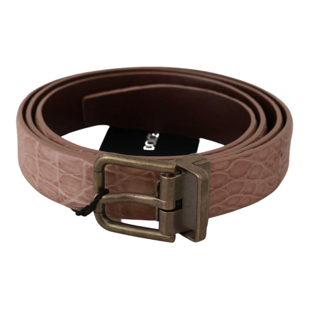 Dolce & Gabbana Homme Marron Accessoires, Brun, Taille: 85 Cm Ceintures