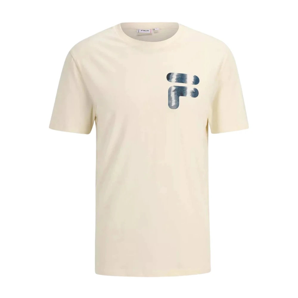 Fila Heren Bobitz Katoenen T-shirt White Heren