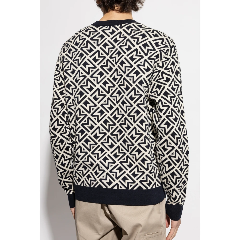 Moncler Trui met patroon Beige Heren