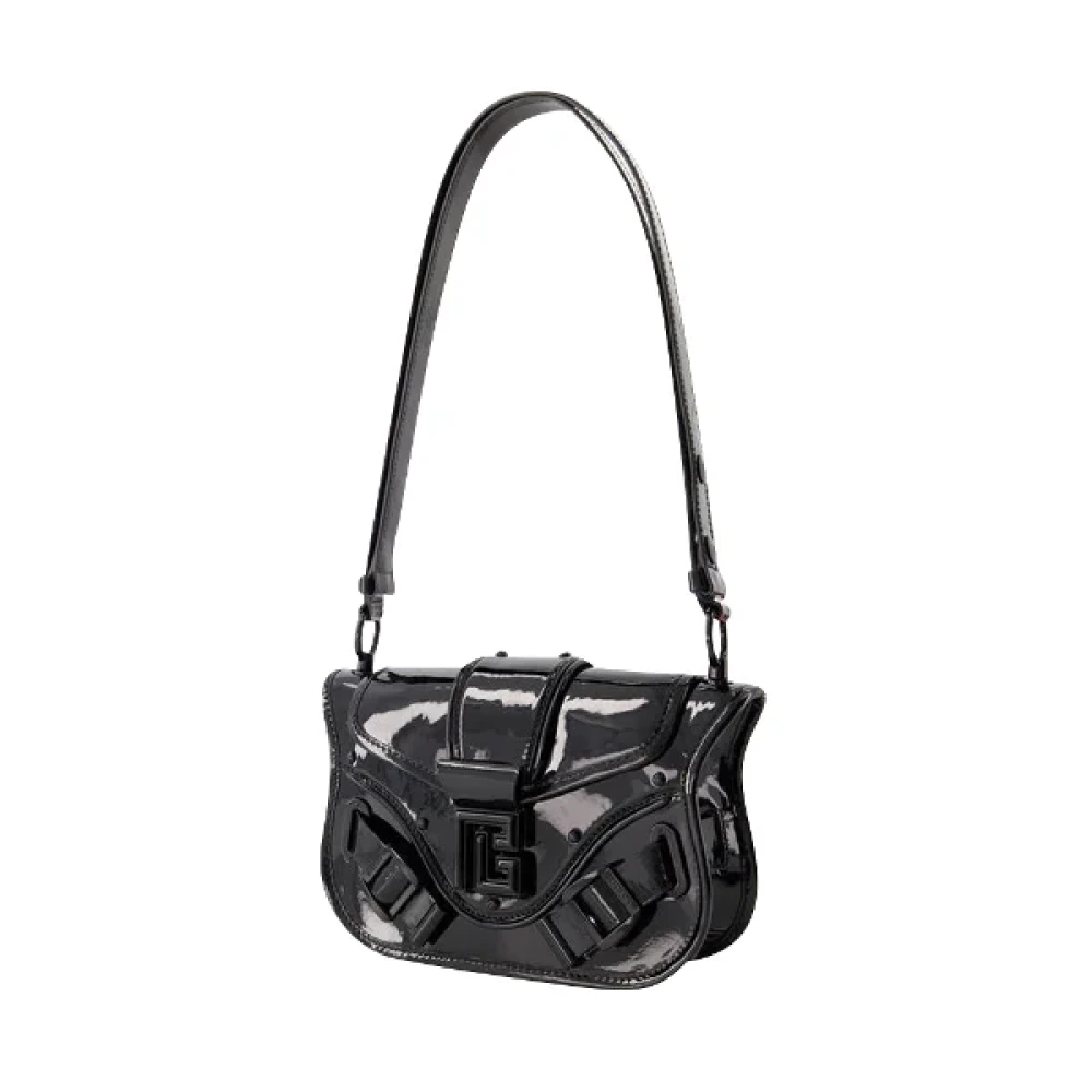 Balmain Schoudertas Black Dames