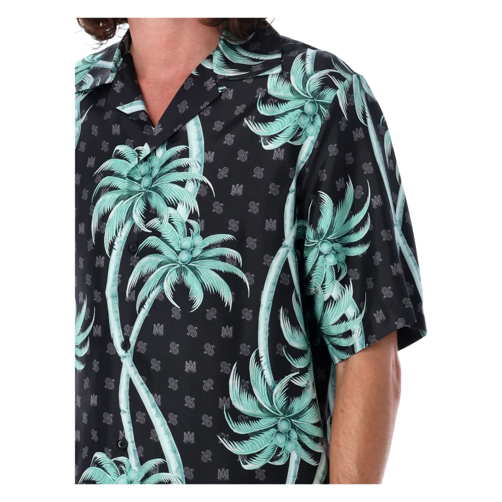 Amiri Palm Bowling Shirt Multicolor Heren