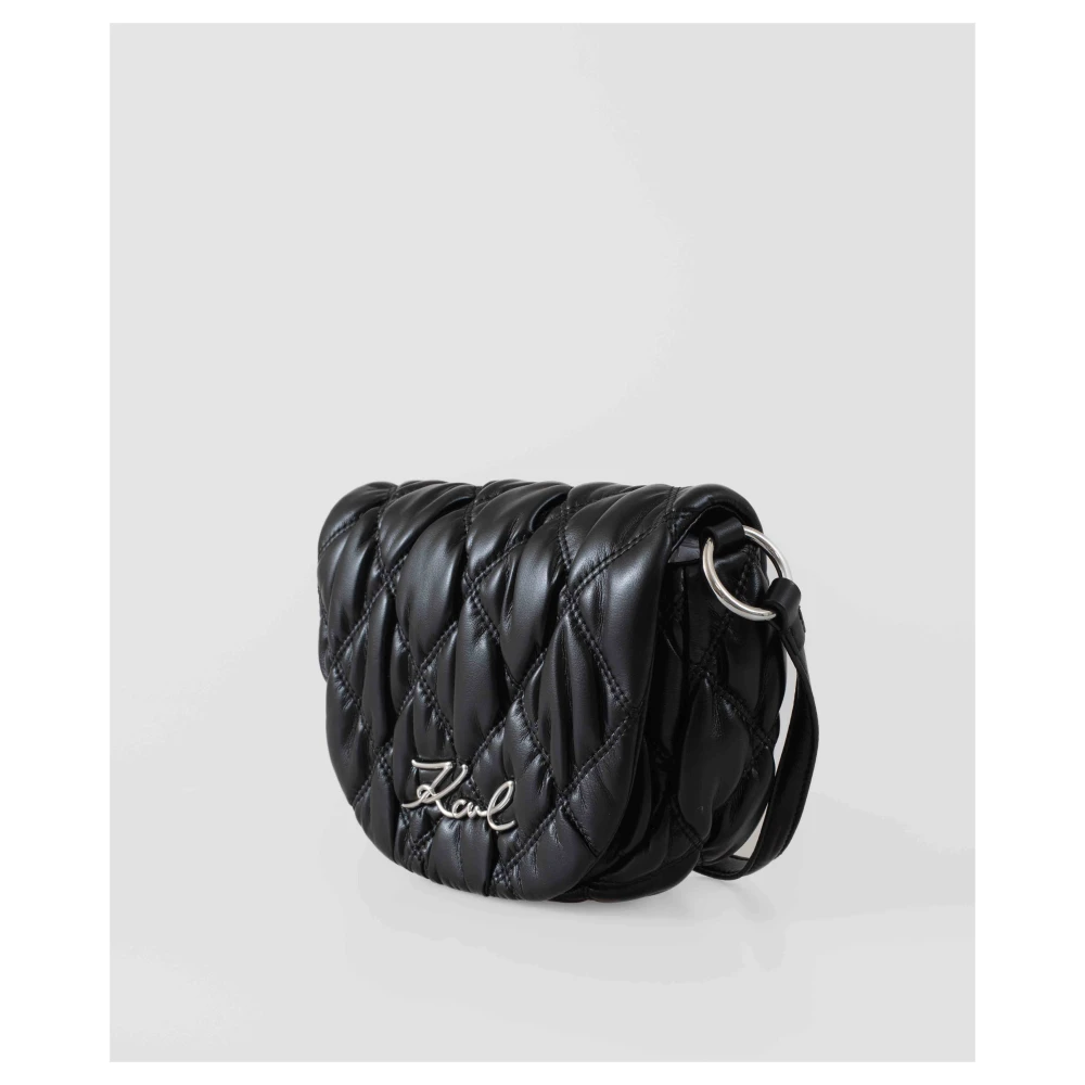 Karl Lagerfeld Bandolier K Signature Quilt Blue Dames