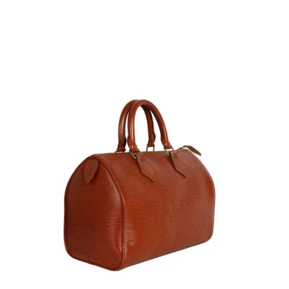 Louis Vuitton Vintage Pre-owned Leather handbags Brown Dames