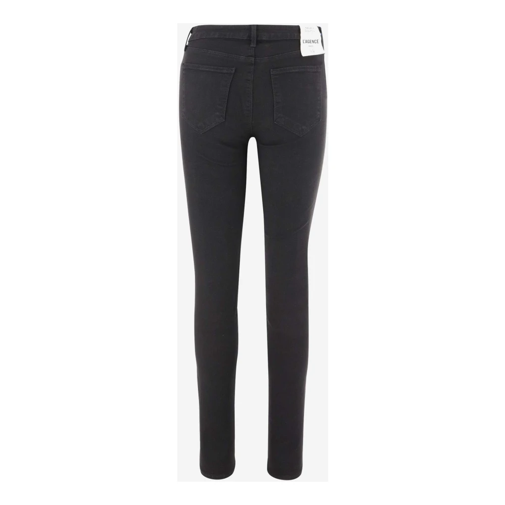 L'Agence DNM Noir Stijlvolle Denim Jeans Black Dames