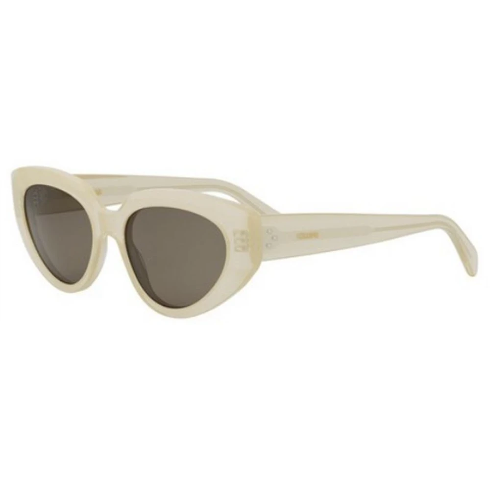 Celine Women's Beige Sunglasses, 52 Mm, Authentic 3 Dots Glasses