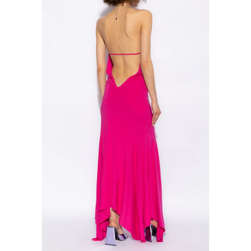 The Attico Asymmetrische jurk Pink Dames