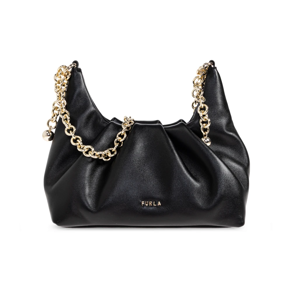 Furla Donna Nero Delia Mini Borsa A Spalla
