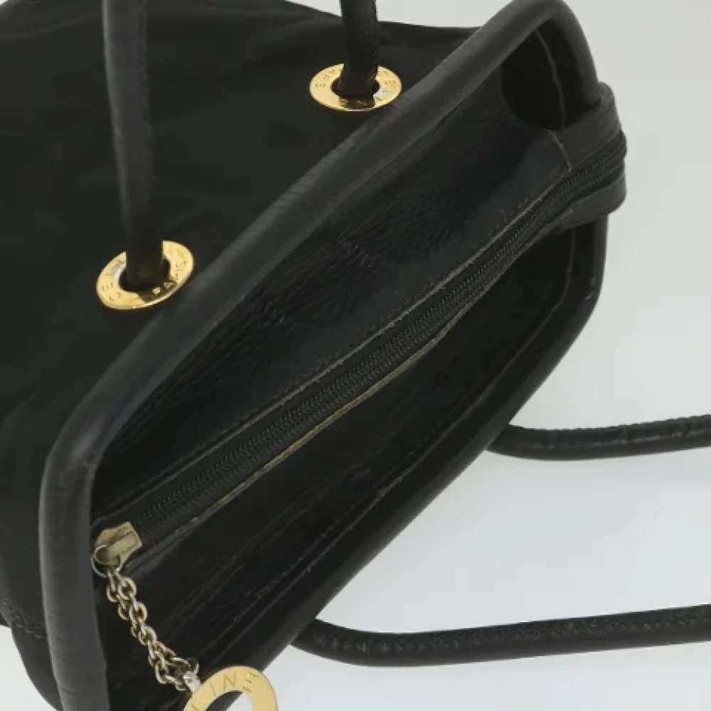 Celine Vintage Pre-owned Nylon celine-bags Black Dames
