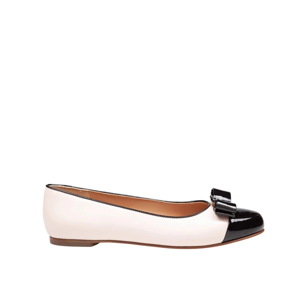 Ferragamo Women's Pink Ballerina Shoes, 3 1/2 Uk, Varina Ballerina Flat