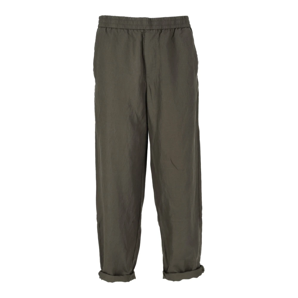 Armani Exchange Mannelijk Groente Broeken Heren, Groen, W30, Casual Broek In Marineblauw