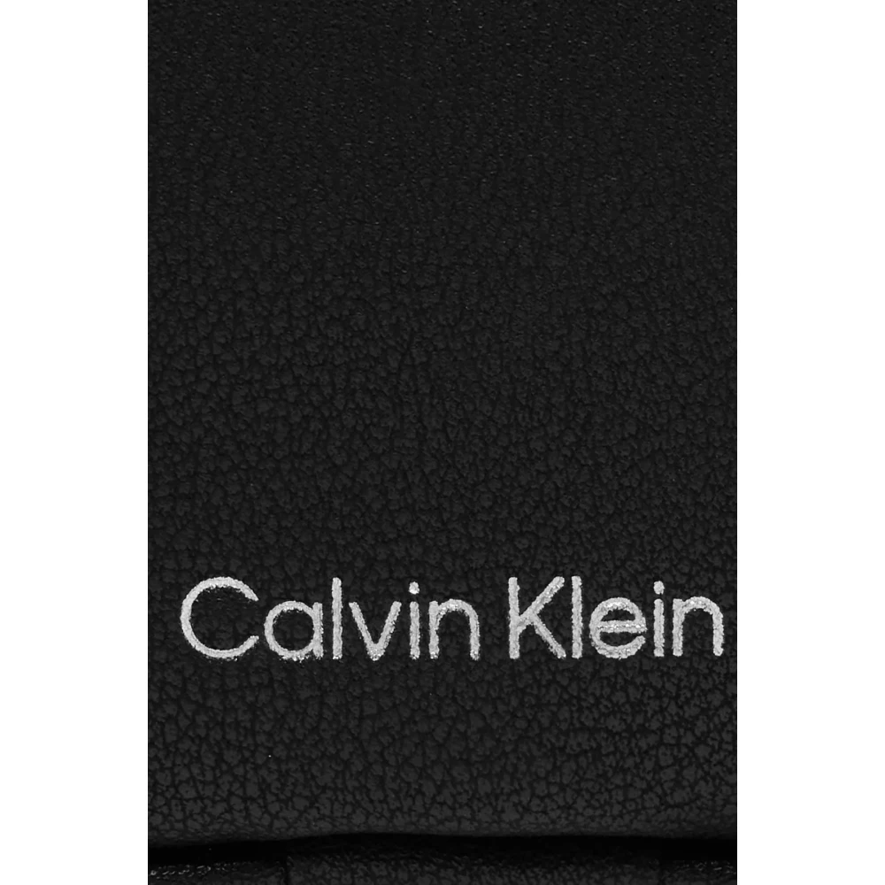 Calvin Klein Heren tas van gerecycled polyester voor lente zomer Black Heren