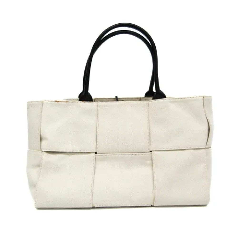 Bottega Veneta Vintage Pre-owned Canvas totes White Dames