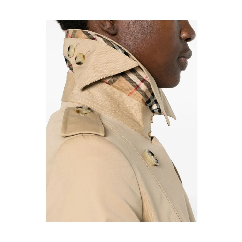 Burberry Beige regenkleding met klassieke stijl Beige Dames