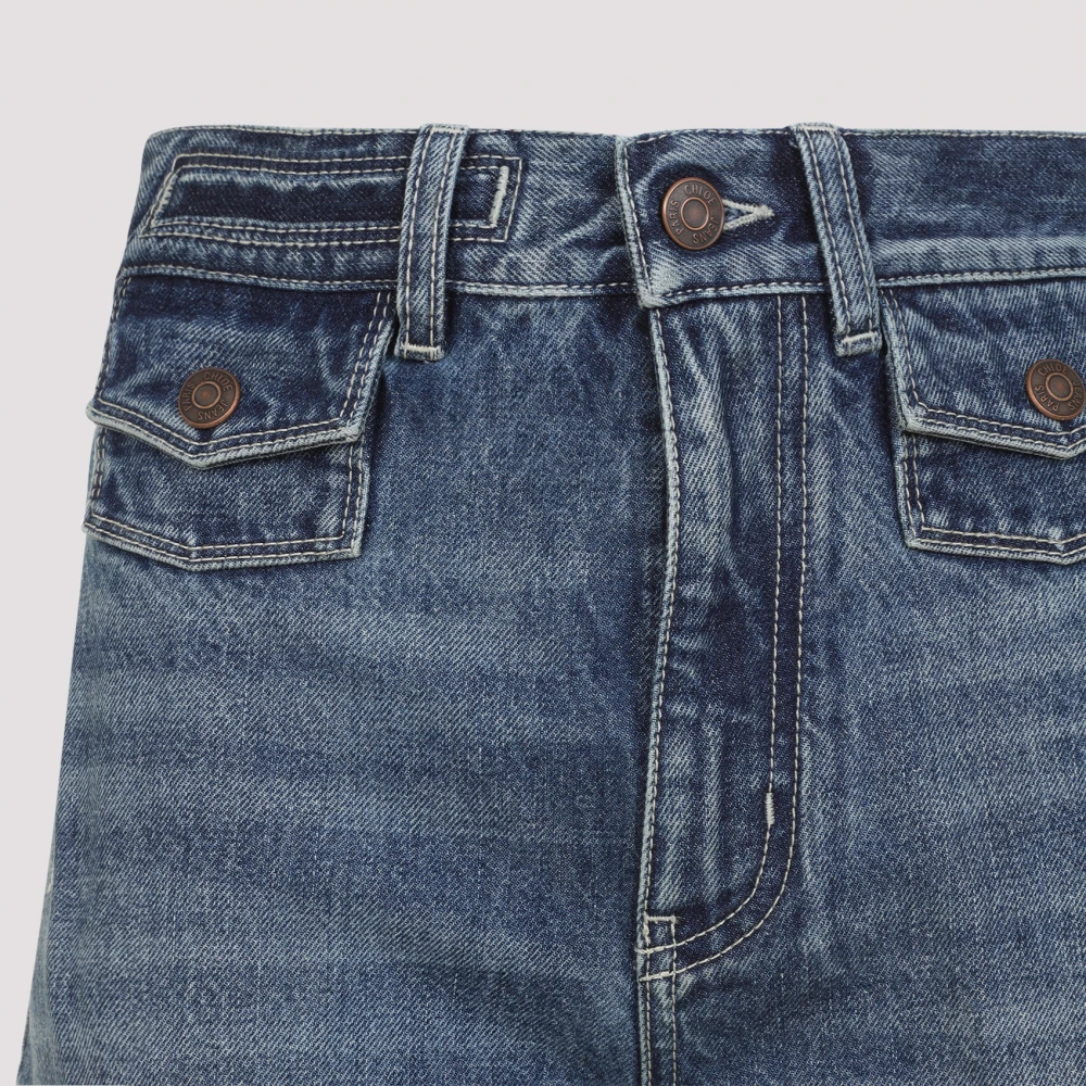 Chloé Blauwe Jeans voor Moderne Vrouwen Blue Dames