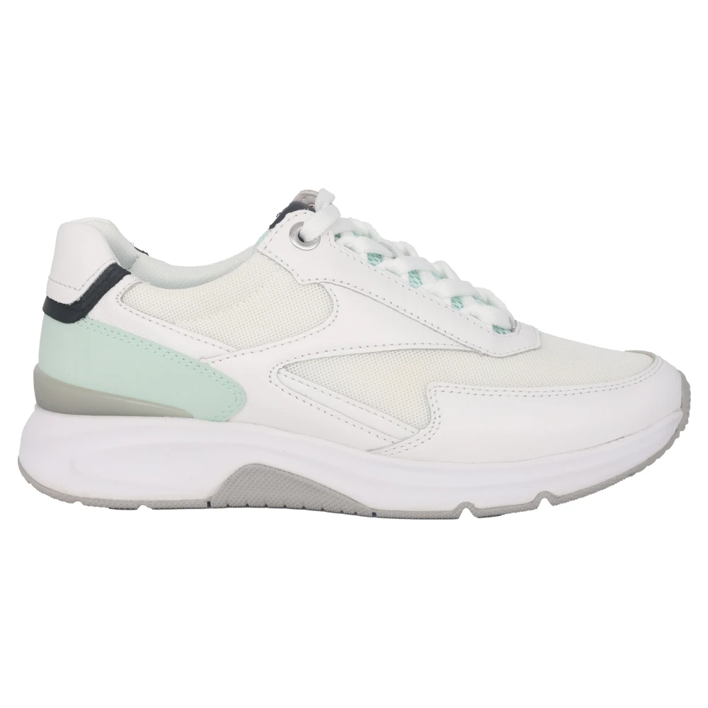 Gabor Rollende Sneaker – Dames Schoenen Wit