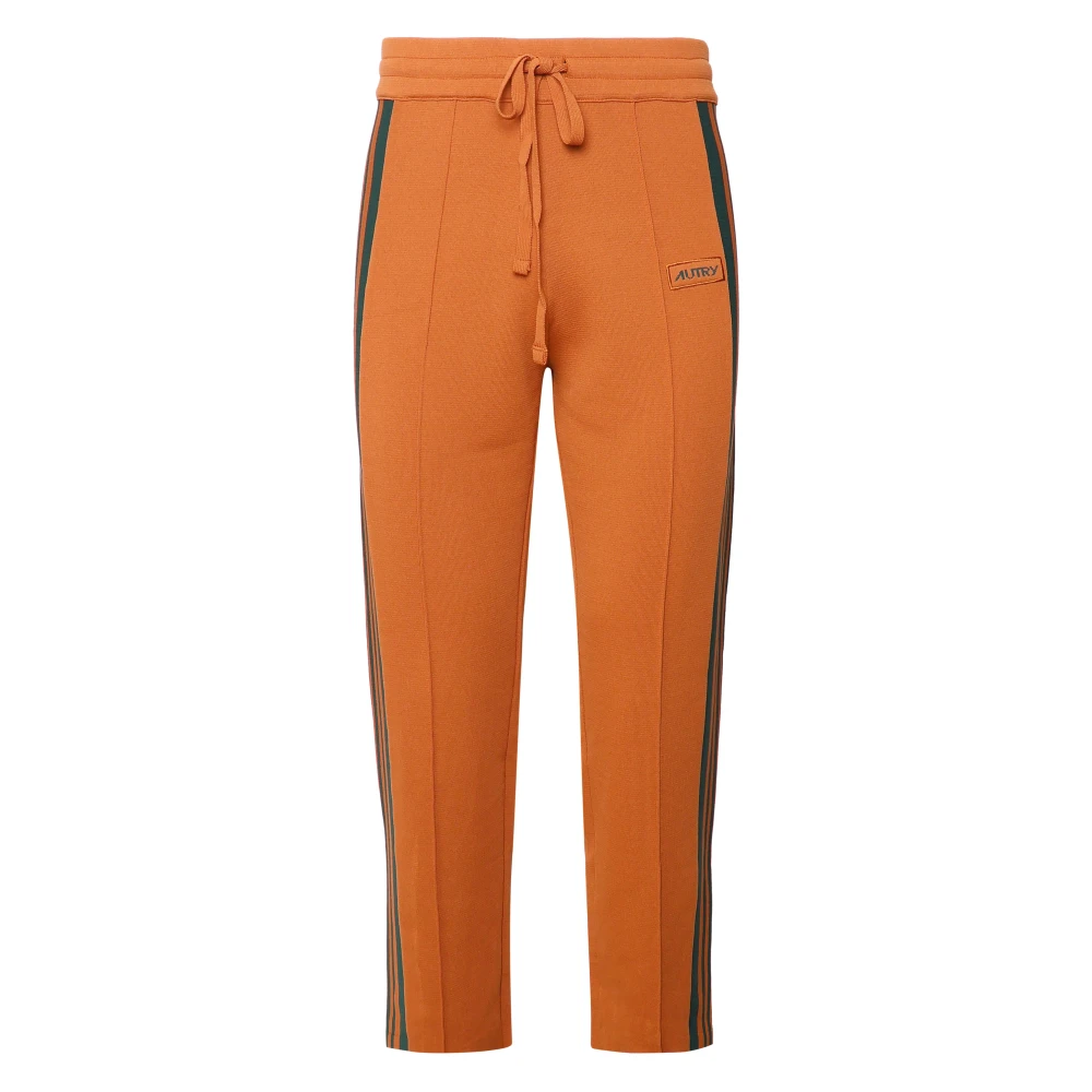 Autry Sportieve Broek met Zijzakken Orange Heren