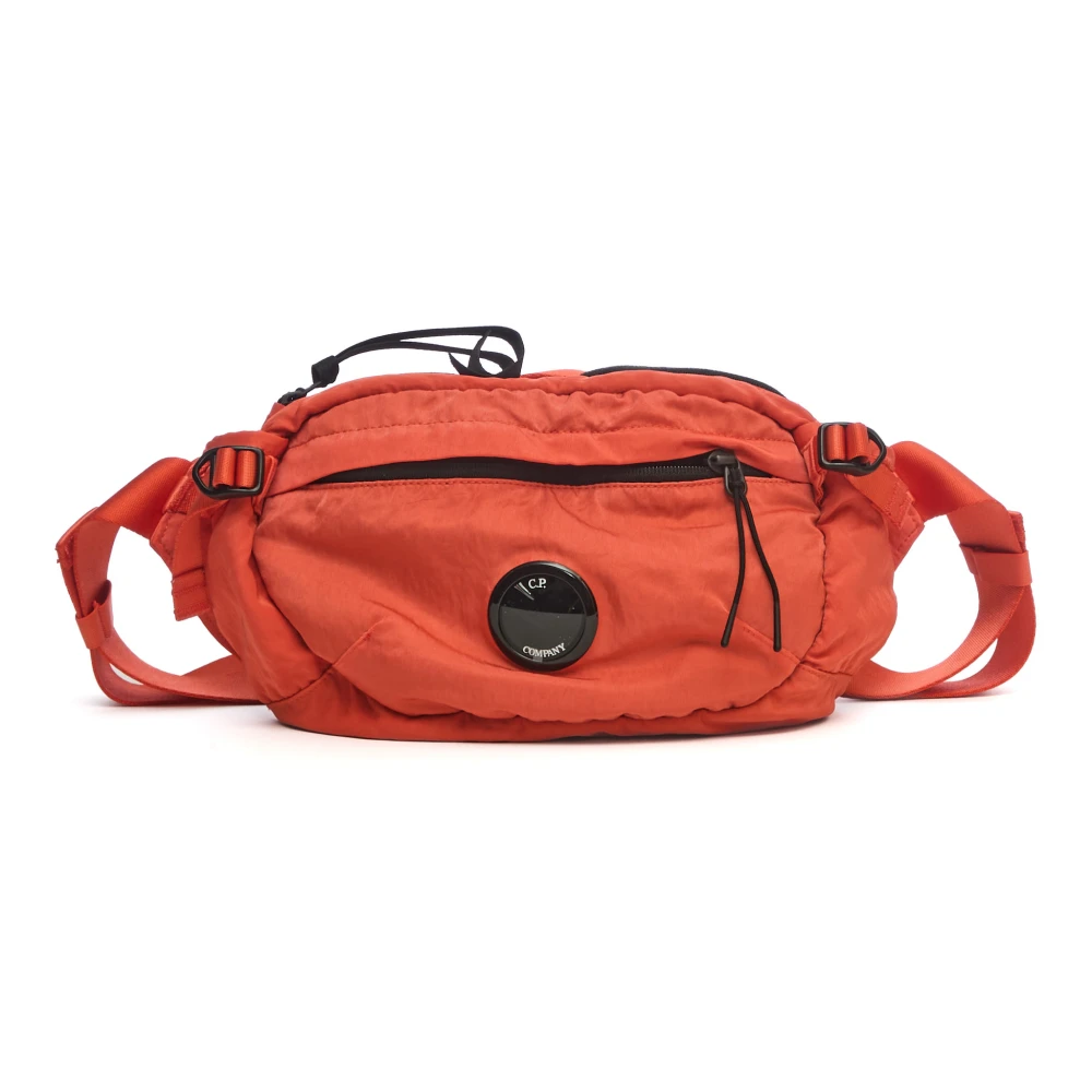 C.P. Company Rode Schoudertas Stijlvolle Crossbody Pack Orange Heren