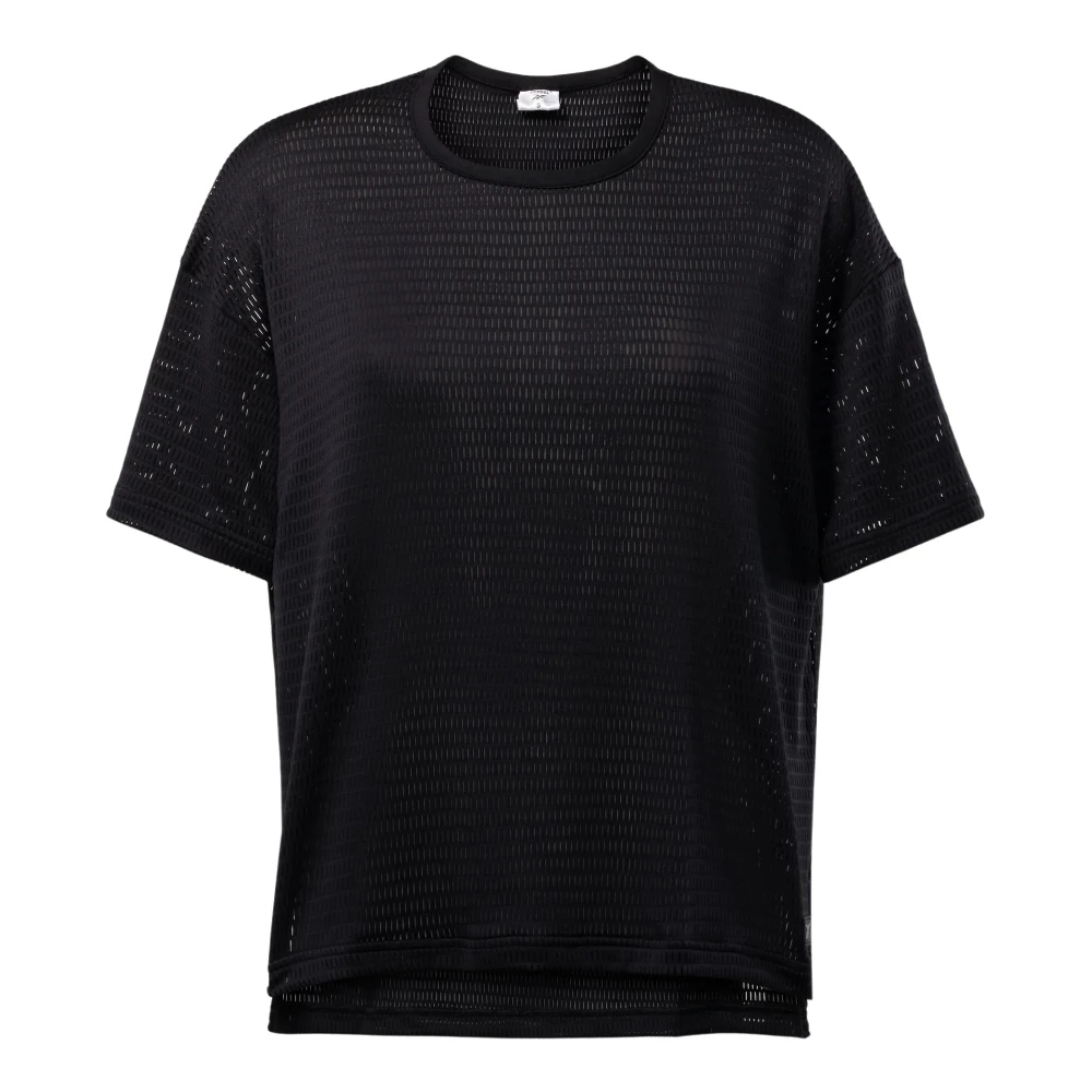 Reebok Ademende Geperforeerde Tee Black Dames