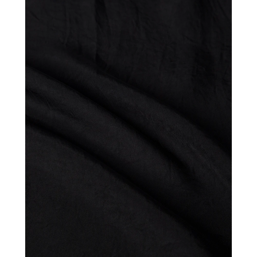 IVY OAK Wijde Pijp Elastische Taille Broek Black Dames