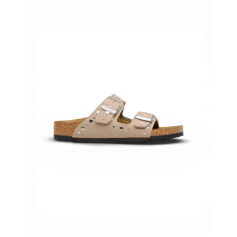 Birkenstock Unisex Kids Beige Kids Sandals, 31 Eu, Arizona Rivet Border