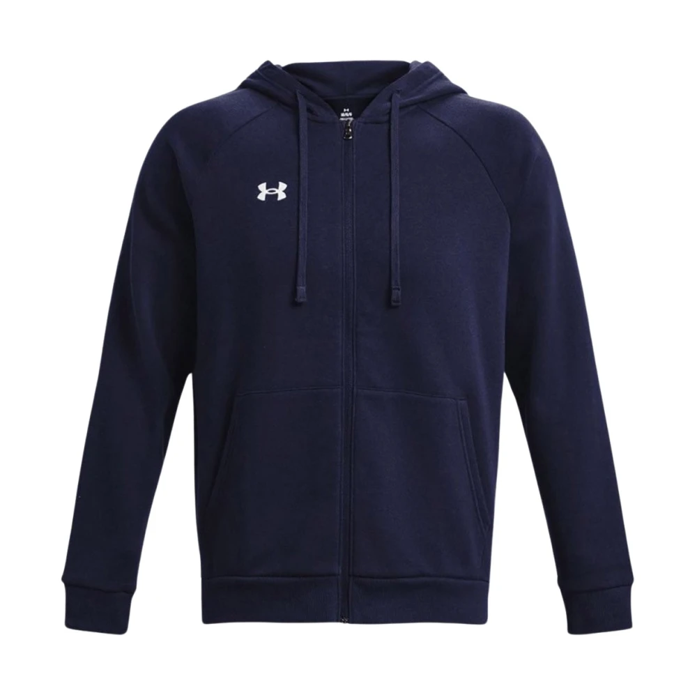 Felpa Under Armour Sweat Polaire Ua Rival Uomo Blu Medio - Immagine 5