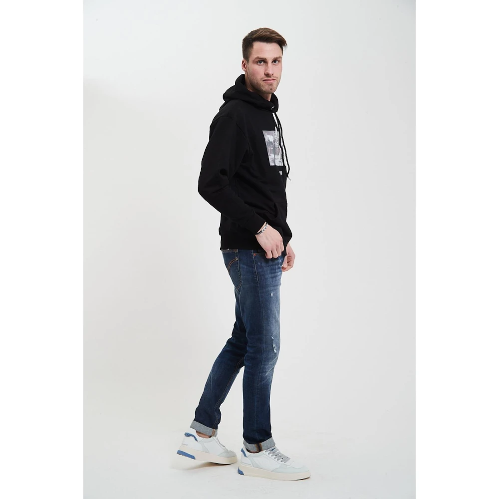Throwback Klassieke Sweatshirt Black Heren