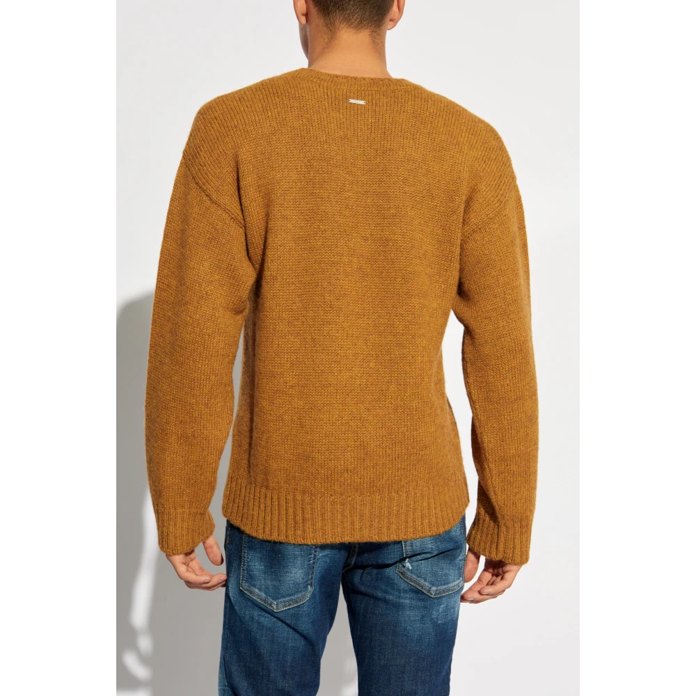 Dsquared2 Trui met logo Beige Heren