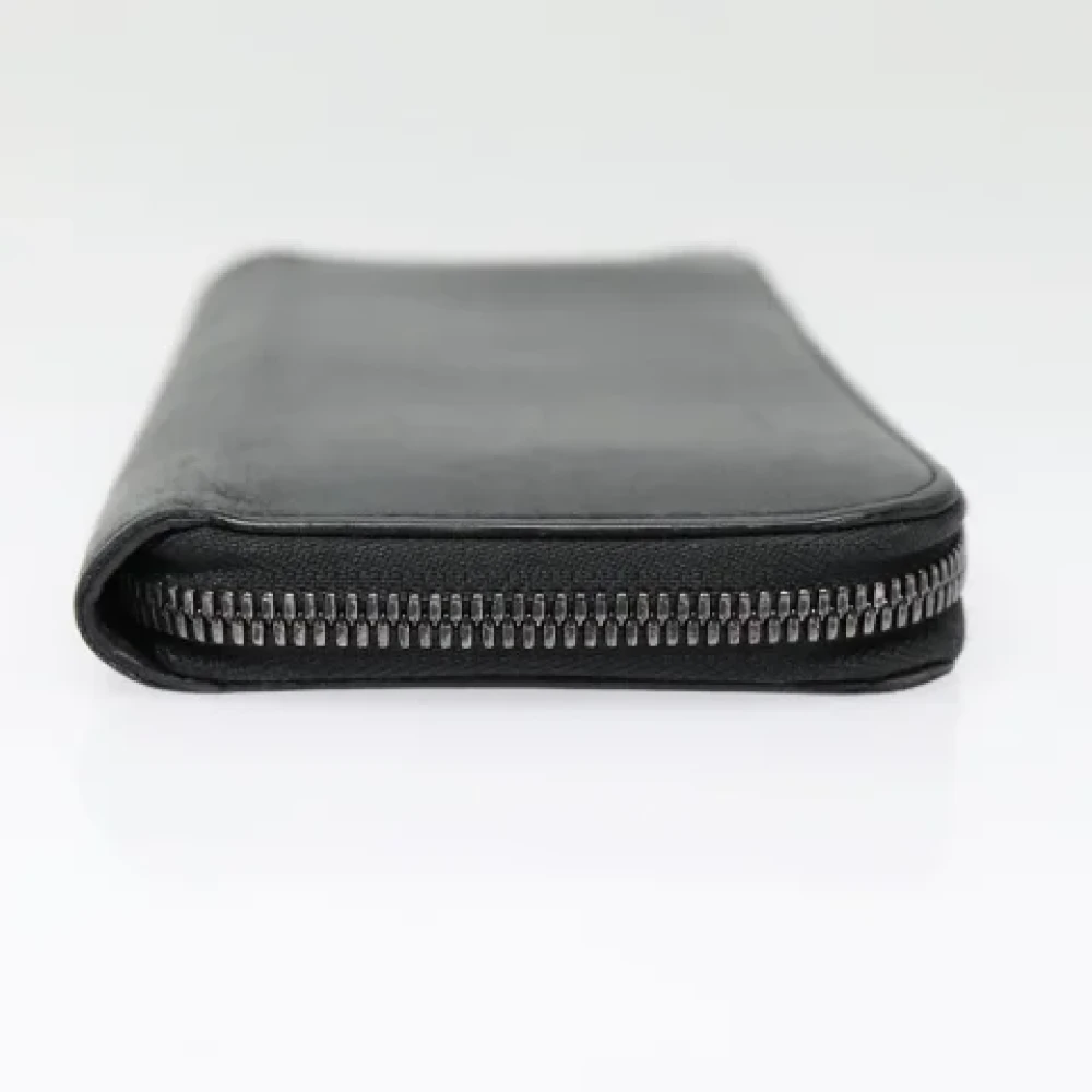 Louis Vuitton Vintage Pre-owned Leather wallets Black Dames