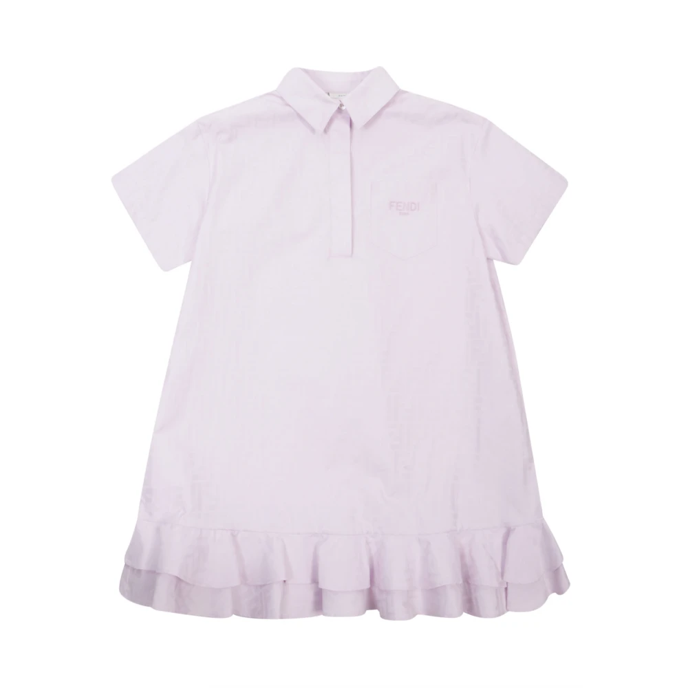 Fendi Girls Purple Dresses, 12 Y, Dress