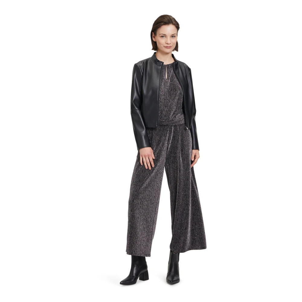 Betty & Co Jumpsuit zonder mouwen Black Dames