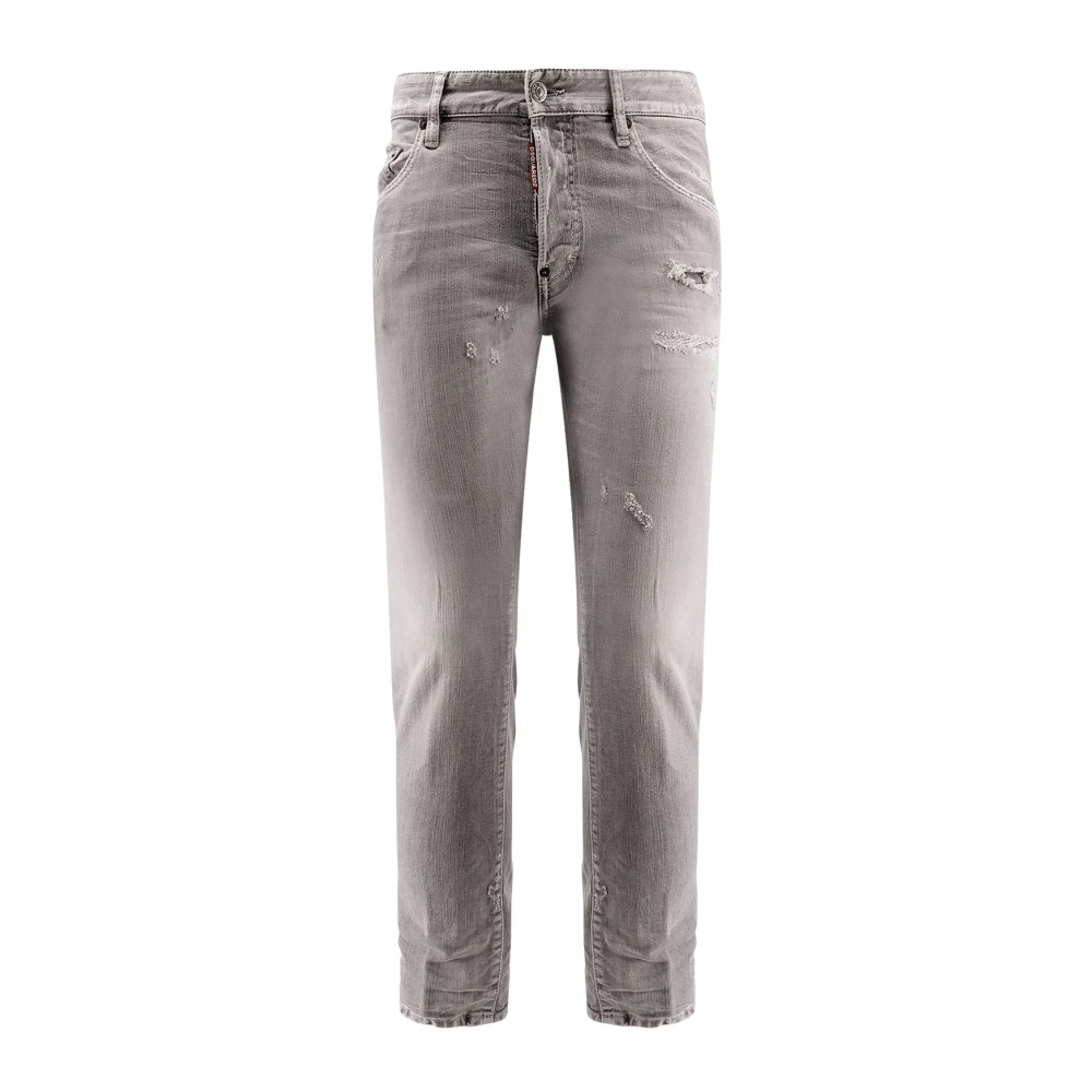 Dsquared2 Men's Gray Grey Skater Jeans - Slim Fit Jeans - Xs - Jeans