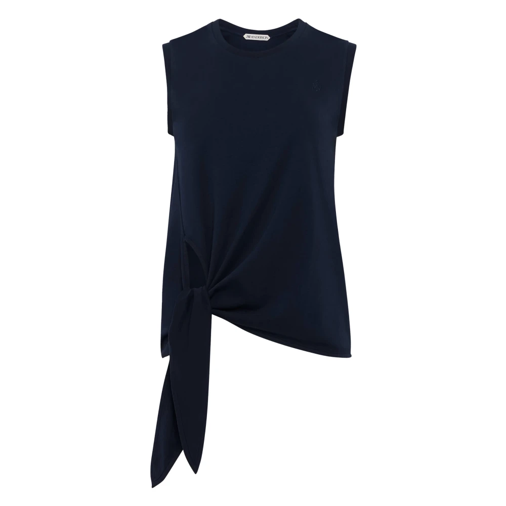 Jw Anderson Women's Blue Sleeveless Tops, Xs, Sleeveless Tops