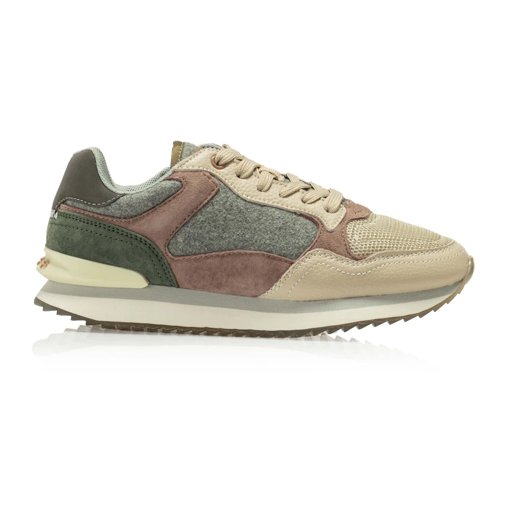 Hoff Kleurrijke Suède Sneakers Dames Schoenen Veelkleurig Multicolor