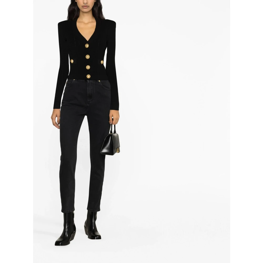 Balmain Cardigan Black Dames
