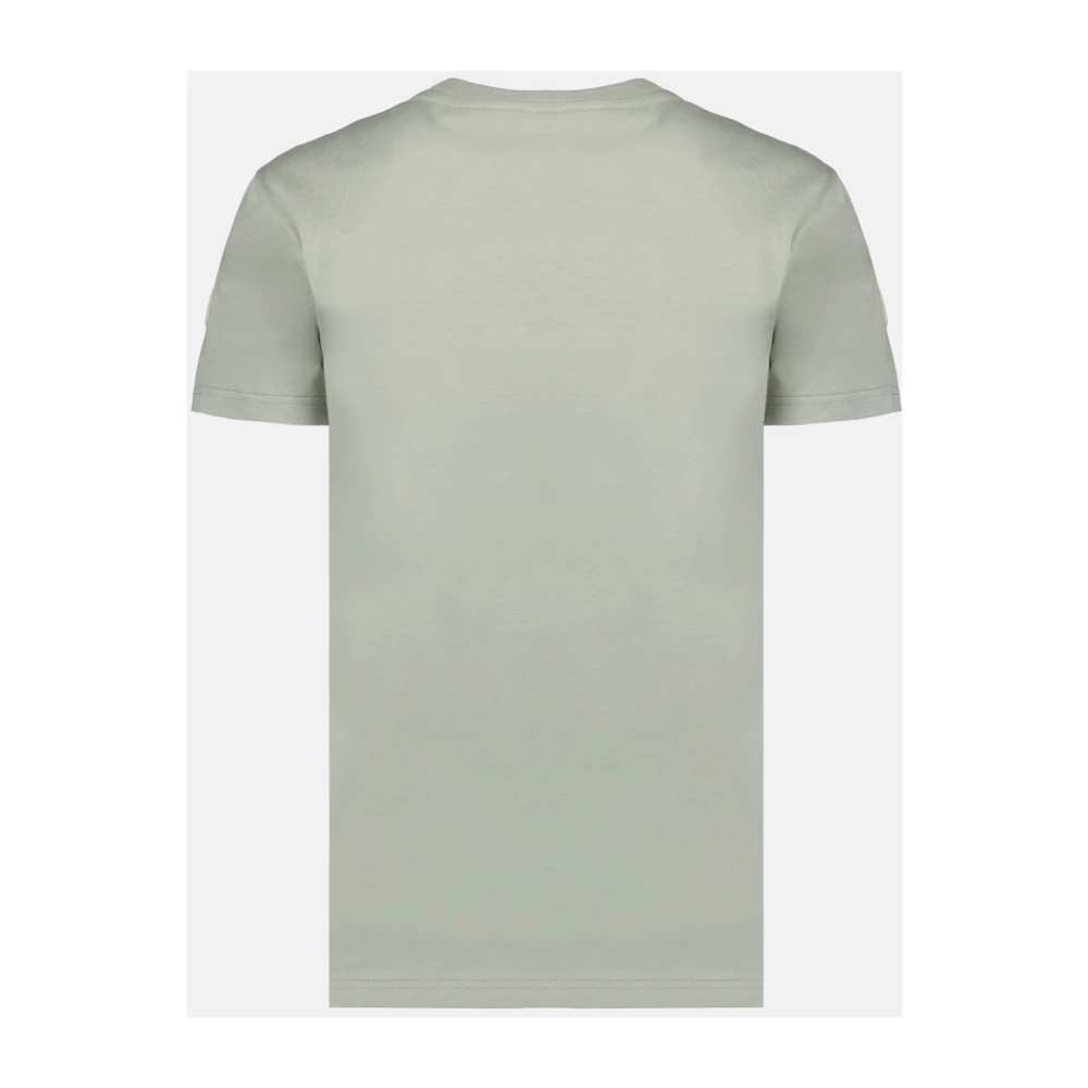 Moncler Logo T-shirt voor vrouwen Green Dames