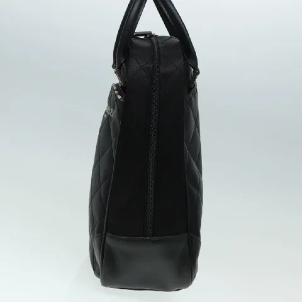 Burberry Vintage Pre-owned Nylon handbags Black Dames