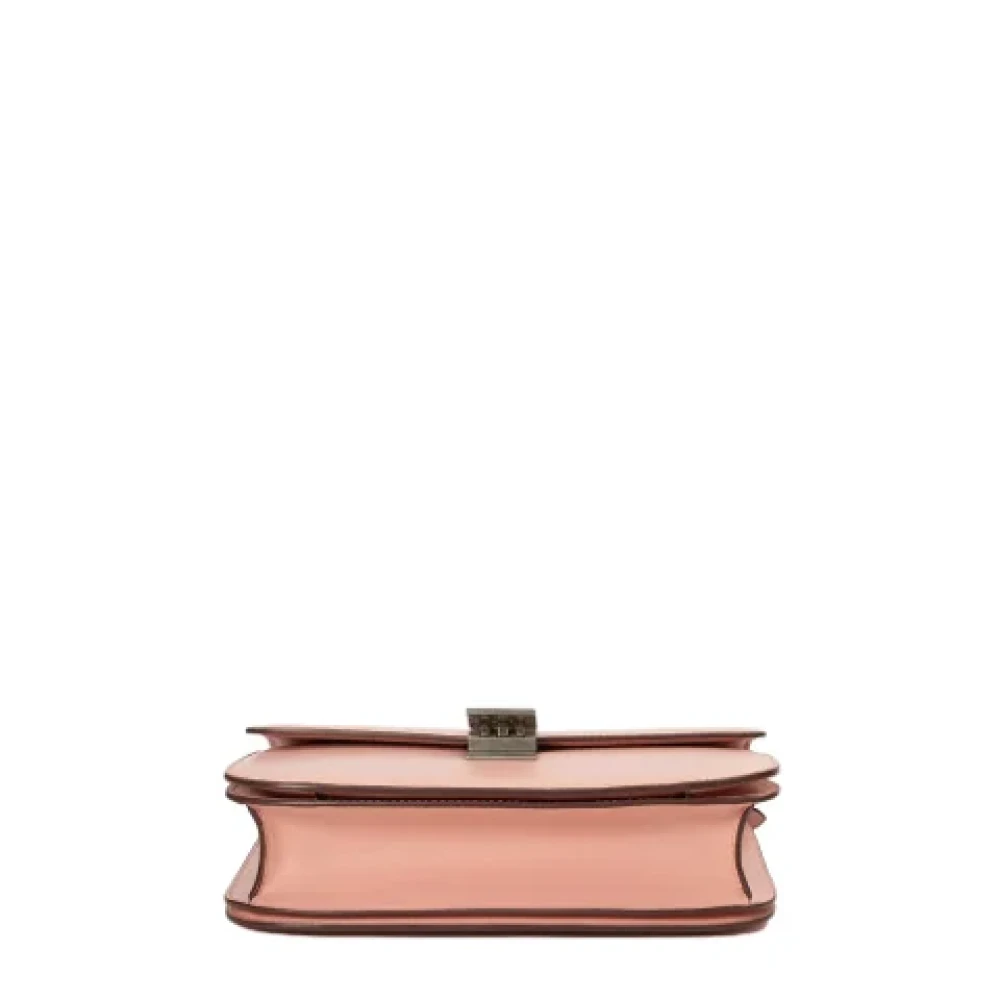 Celine Vintage Pre-owned Leather celine-bags Pink Dames