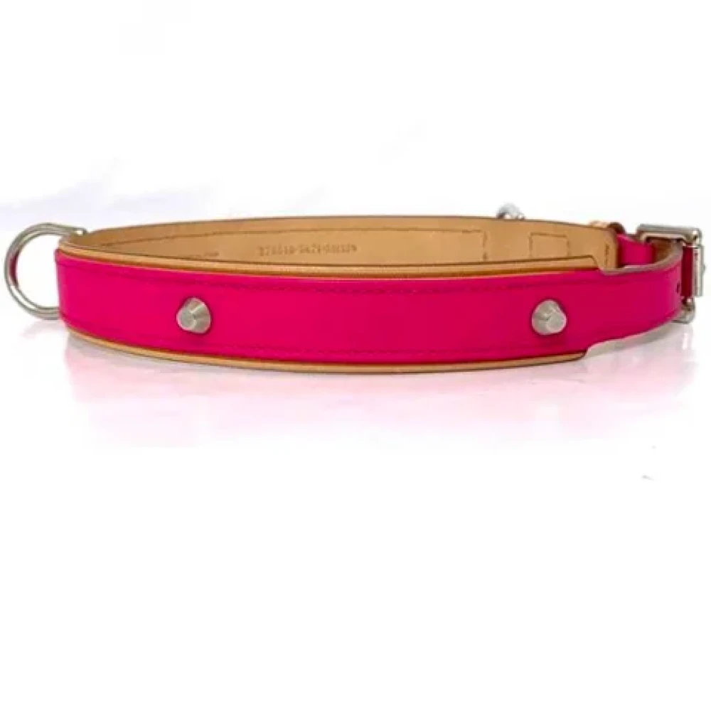 Balenciaga Vintage Pre-owned Leather belts Pink Dames