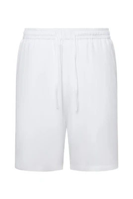 Shorts med elastisk midja och dragsko