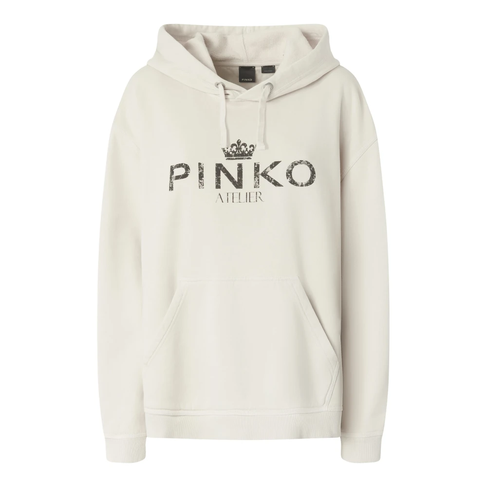 Pinko Bassani Sweater White Dames