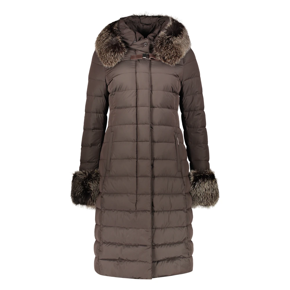 Moorer - Coats > Parkas - Brown - Moorer - Modalova
